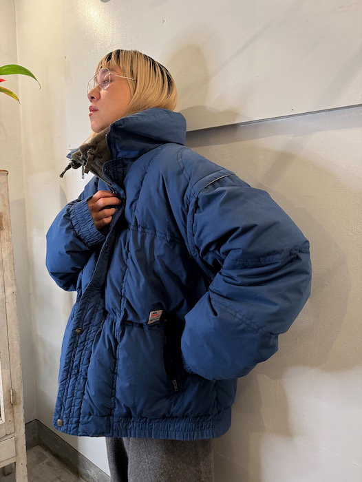 70's-90's EURO DOWN JACKET -Navy-【vintage】10 | online store | sosite